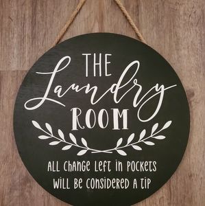 Brand New Laundry Sign